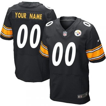 Pittsburgh Steelers Customized Black Jersey