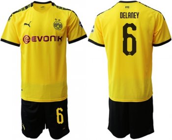 Dortmund #6 Delaney Home Soccer Club Jersey