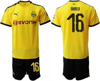 Dortmund #16 Akanji Home Soccer Club Jersey