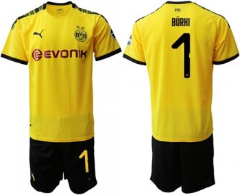 Dortmund #1 Burki Home Soccer Club Jersey