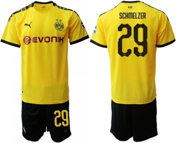 Dortmund #29 Schmelzer Home Soccer Club Jersey