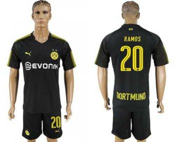 Dortmund #20 Ramos Away Soccer Club Jersey