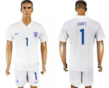 England #1 Hart Home Soccer Country Jersey