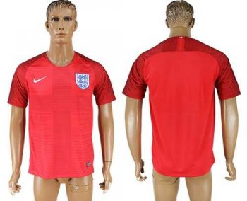 England Blank Away Soccer Country Jersey