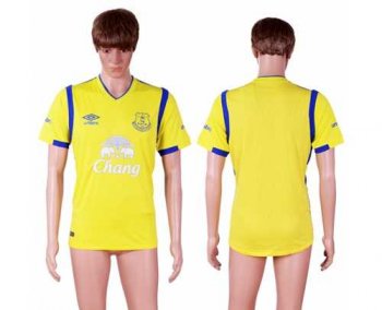 Everton Blank Sec Away Soccer Club Jersey