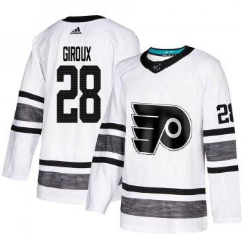 Adidas Flyers #28 Claude Giroux White Authentic 2019 All-Star Stitched NHL Jersey