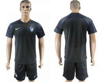 France Blank Away Soccer Country Jersey