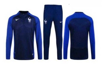 France Blue Soccer Suit