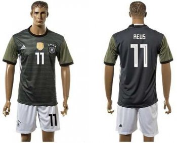 Germany #11 Reus Away Soccer Country Jersey