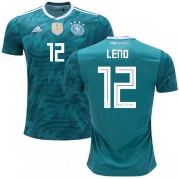 Germany #12 Leno Away Soccer Country Jersey