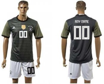 Germany Personalized Away Soccer Country Jersey