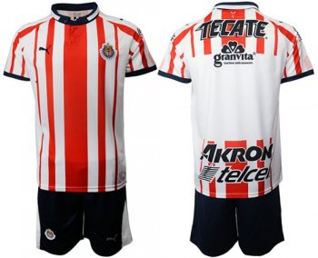 Guadalajara Blank Home Soccer Club Jersey