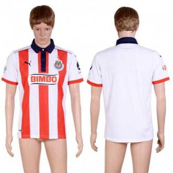 Guadalajara Blank Home Soccer Club Jersey