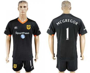 Hull City #1 Mcgregor Away Soccer Club Jersey