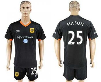 Hull City #25 Mason Away Soccer Club Jersey