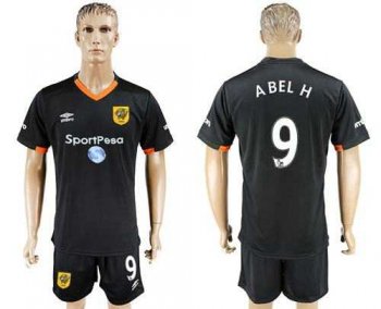 Hull City #9 ABEL H Away Soccer Club Jersey