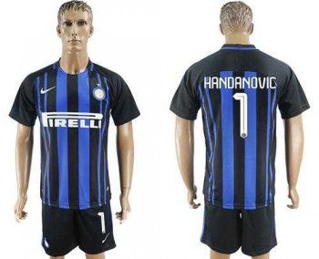 Inter Milan #1 Handanovic Home Soccer Club Jersey