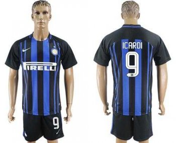 Inter Milan #9 Icardi Home Soccer Club Jersey