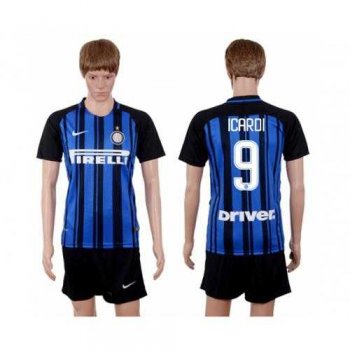 Inter Milan #9 Icardi Home Soccer Club Jersey