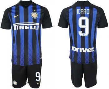 Inter Milan #9 Icardi Home Soccer Club Jersey