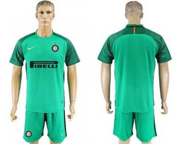 Inter Milan Blank Green Goalkeeper Soccer Club Jersey