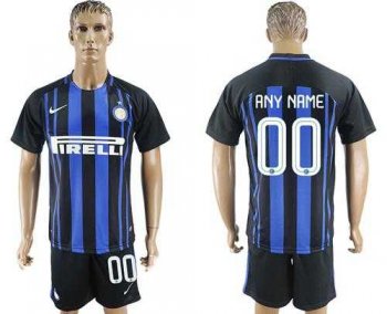 Inter Milan Personalized Home Soccer Club Jersey