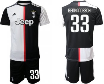 Juventus #33 Bernardeschi Home Soccer Club Jersey