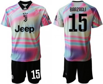 Juventus #15 Barzagli Anniversary Soccer Club Jersey