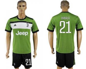 Juventus #21 Dybala SEC Away Soccer Club Jersey