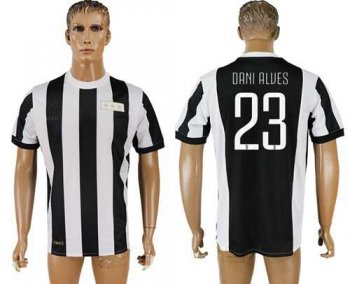 Juventus #23 Dani Alves 120th Anniversary Soccer Club Jersey