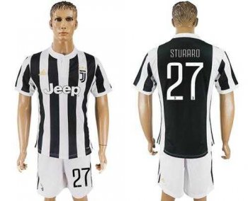 Juventus #27 Sturaro Home Soccer Club Jersey