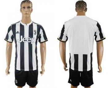 Juventus Blank Home Soccer Club Jersey