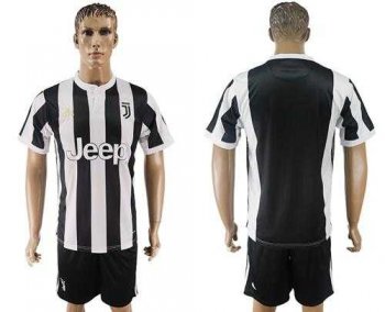 Juventus Blank Home Soccer Club Jersey