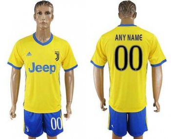 Juventus Personalized Away Soccer Club Jersey