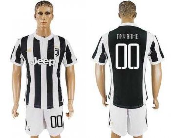 Juventus Personalized Home Soccer Club Jersey