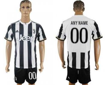 Juventus Personalized Home Soccer Club Jersey