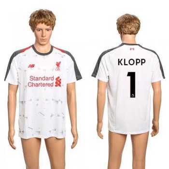 Liverpool #1 Klopp Away Soccer Club Jersey