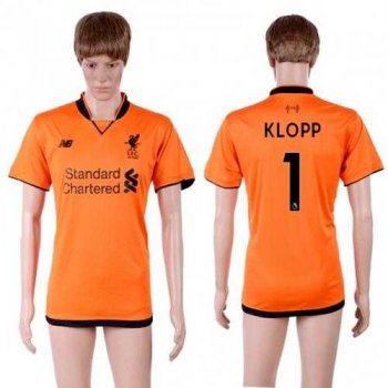 Liverpool #1 Klopp Sec Away Soccer Club Jersey