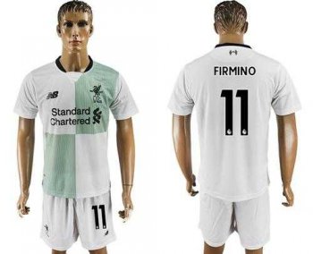 Liverpool #11 Firmino Away Soccer Club Jersey