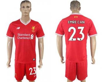 Liverpool #23 Emre Can Red Home Soccer Club Jersey