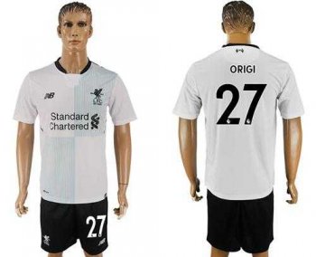 Liverpool #27 Origi Away Soccer Club Jersey