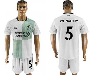 Liverpool #5 Wijnaldum Away Soccer Club Jersey