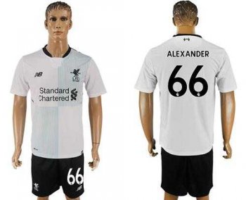 Liverpool #66 Alexander Away Soccer Club Jersey