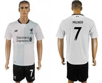 Liverpool #7 Milner Away Soccer Club Jersey