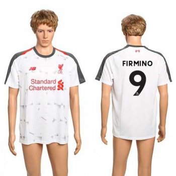 Liverpool #9 Firmino Away Soccer Club Jersey