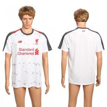 Liverpool Blank Away Soccer Club Jersey