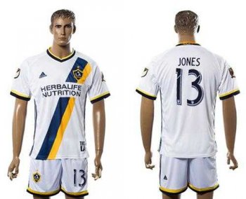 Los Angeles Galaxy #13 Jones Home Soccer Club Jersey