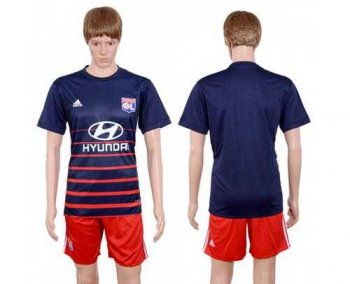 Lyon Blank Away Soccer Club Jersey