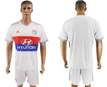 Lyon Blank Home Soccer Club Jersey