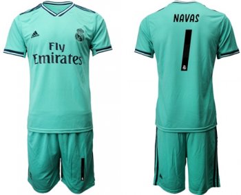 Real Madrid #1 Navas Third Soccer Club Jersey